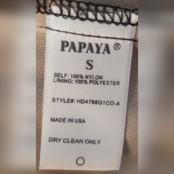 Papaya Sequin Party Dress - Picture 8 of 8